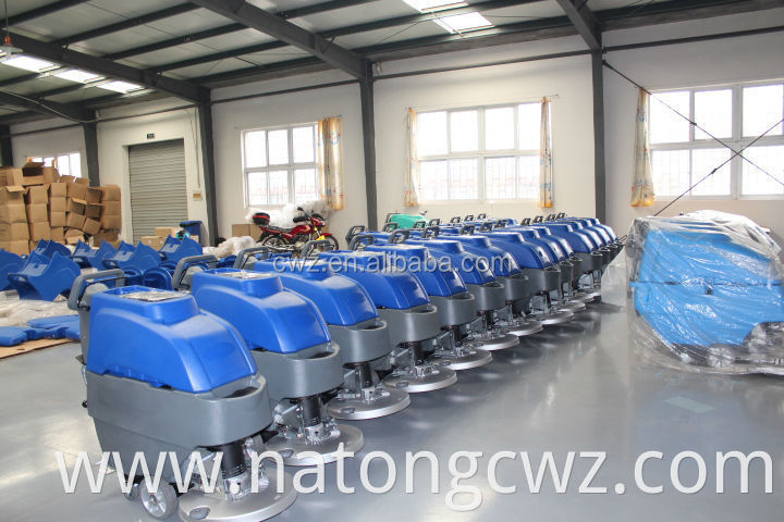 Cable walk behind floor cleaning machines for hotel